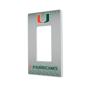 NCAA ACC Universities Linen Hidden-Screw Light Switch Plate for Single Rocker - 1 of 4