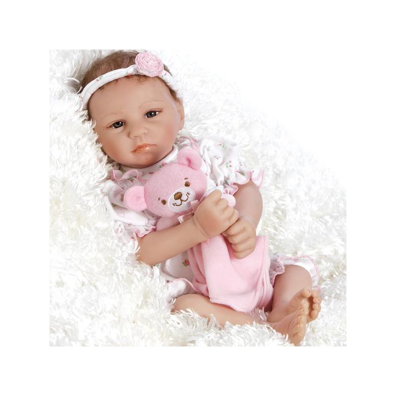 Paradise Galleries Lifelike & Realistic Newborn Reborn Baby Doll, Bundle of Joy, 18-inch Weighted Baby in GentleTouch Vinyl, 5-Piece Set, 2 of 7