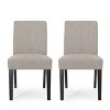 GDFStudio Pocatello Contemporary Fabric Upholstered Dining Chairs (Set of 2) - 2 of 4