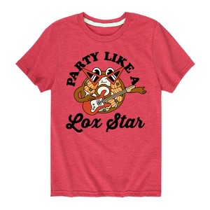 Boys' - Instant Message - Party Like A Lox Star -Youth Short Sleeve Graphic T-shirt Short Sleeve Graphic T-Shirt - 1 of 4