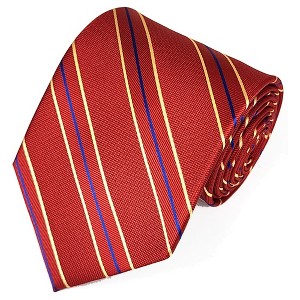 Men's Stripe 3.25 Inch Wide And 58 Inch Long Woven Neckties - 1 of 4