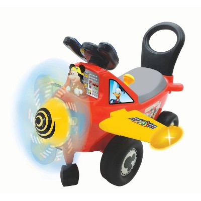 Red 050815 Kiddieland Light n Sound Mickey Activity Fire Engine Kid Toy Car 