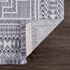 Hauteloom Alya 3D Saxony Rug with Fringes - 4 of 4