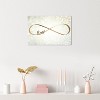 16" x 24" Sparkle Love Typography and Quotes Unframed Canvas Wall Art in Gold - Oliver Gal: Modern Decor, FSC Wood - 3 of 3