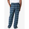 KingSize Men's Big & Tall Flannel Plaid Pajama Pants - image 4 of 4