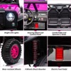 24V 2-Seater Kids Ride On Truck Car with Remote Control, Powered Electric Vehicles, 2WD Dual Motors Vehicle with LED Light Music for Boys and Girls - 2 of 4
