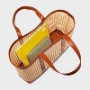 Caning Natural Tote Handbag - Universal Thread™ - 4 of 4
