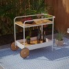 Randburg Outdoor Bar Cart with Storage - OD1175040 - White - SEI - 2 of 4