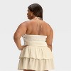 Women's Embroidered Halter Top - Universal Thread™ Blue - 2 of 3