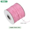 Unique Bargains Waxed Polyester Cord Waxed Polyester Durable Multipurpose Beading Cord 1 Pc - 3 of 4