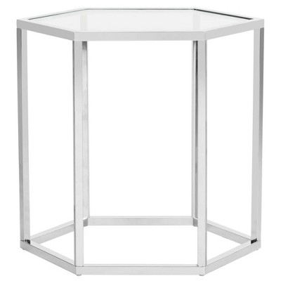 target glass end tables