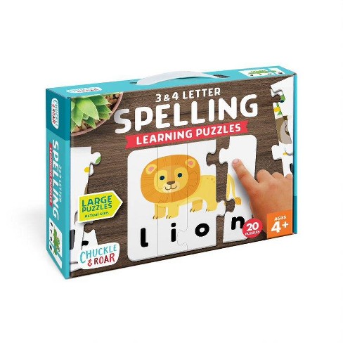 Chuckle Roar Learning Puzzle Spelling 70pc Target