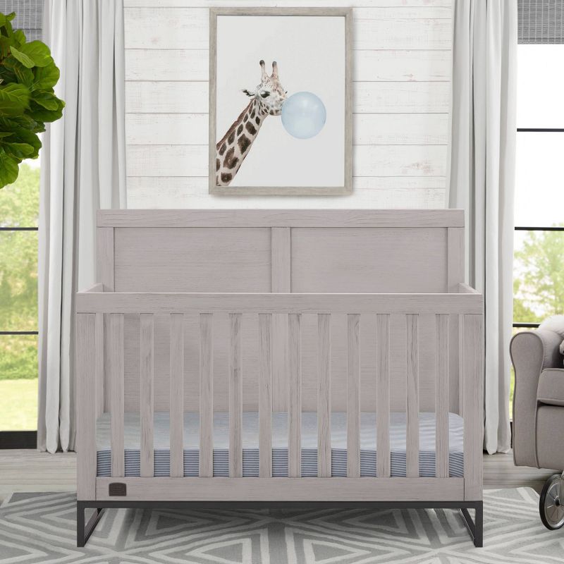 Simmons Kids' Foundry 6-in-1 Convertible Baby Crib, 3 of 21