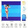 Waterproof Beach Mat - Sandproof, Portable Outdoor Blanket Ideal For Picnics, Travel, Camping And Hiking - 2 of 4