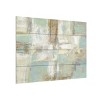 Trademark Fine Art Silvia Vassileva Shades of Celedon Wood Slat Art - 2 of 4