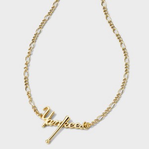 Bijoux Sport by Luv Aj MLB Gold Nameplate Pendant Necklace - 1 of 4