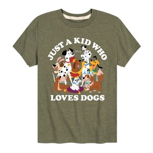 Boys' - Disney - Cats & Dogs Short Sleeve Graphic T-Shirt - 1 of 4