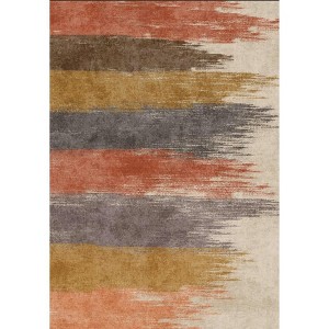 Fulvari Abstract Area Rug Indoor,Washable Entryway Rug,Non-Slip Backing Ideal for Bedroom Living Room Entrance Kitchen Carpet Doormat - 1 of 4