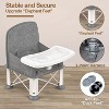 BabyBond Baby Travel Booster Seat with Double Tray - 2 of 4