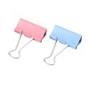Unique Bargains Office Paper Document Organize Stationery Metal Bookbinding Clamp Binder Clips 40 Pcs 0.75" - 3 of 4