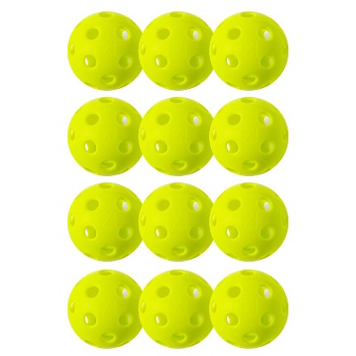 Franklin Sports 12pc X-26 Indoor Pickleballs - Optic