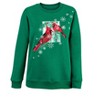 Collections Etc Snowy Cardinal Sweatshirt - 4 of 4