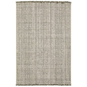 Oriental Weavers Gillian 4928H Beige/ Black Indoor/Outdoor Area Rug - 5'3" x 7'3" - 1 of 4