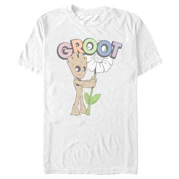 Men\'s Guardians Of The Galaxy : Target I T-shirt Am Floral Groot