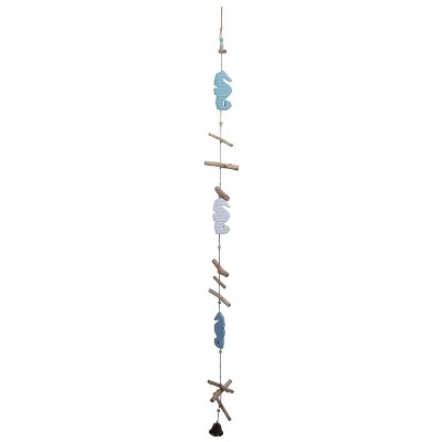 Beachcombers Wood Drop with Seahorses