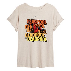 Women's - Marvel - Katana Pose Oversized Graphic T-Shirt - 1 of 4