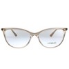 Vogue VO 5239 2735 Womens Cat-Eye Eyeglasses Brown Crystal 54mm - 2 of 3