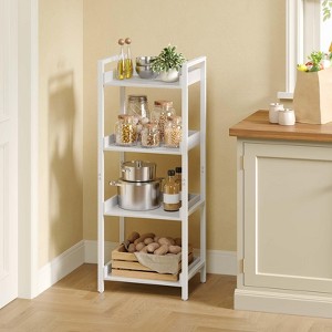 Greenstell Modern Style Bookshelf, Bookcase, High Bookshelf Corner Storage Organizer for Home Office Bedroom Kitchen Living Room - 1 of 4