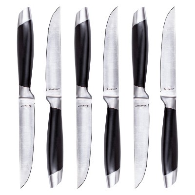 BergHOFF Classico 12 Stainless Steel Steak Knife, Set of 6