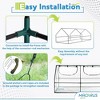 Ogrow Deluxe Walk-In Greenhouse / Bloomhouse / Seed Starter with Tiers and Shelves - 3 of 4