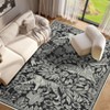 Modern Abstract Tiger Pattern Area Rugs For Living Room Bedroom Indoor Washable Low Pile Non Slip Carpet Soft Lightweight Easy Care Rug Home Decor - 2 of 4