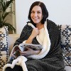 Catalonia Fleece Throws Blanket, Super Soft Comfy Fluffy Fuzzy Plush Blanket, 50x60 Inches - 4 of 4