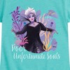 Girls' - Disney - Poor Unfortunate Soul Fitted Short Sleeve Graphic T-Shirt - 2 of 4