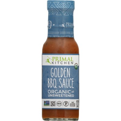 Primal Kitchen Organic and Unsweetened Golden BBQ Sauce - 8.5oz