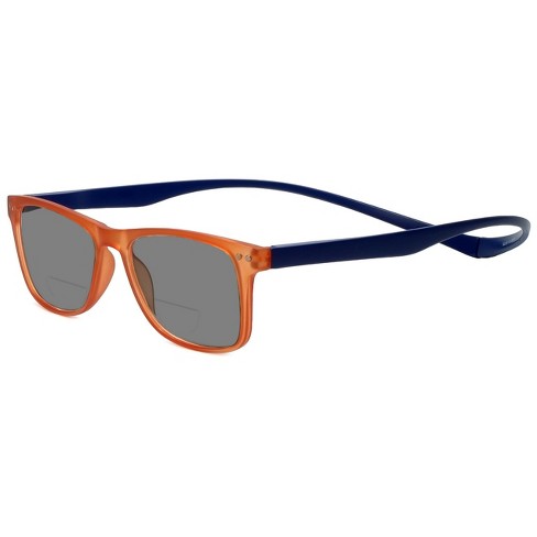 Magz Astoria Magnetic Polarized Sun Or Bi-focal Sunglasses Orange Blue ...