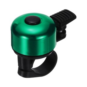 Unique Bargains Aluminum Loud Crisp Clear Sound Mini Scooter Bicycle Bell - 1 of 4