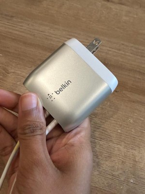Belkin BoostCharge (20W) Dual USB-C with (40W) Stand Alone Wall