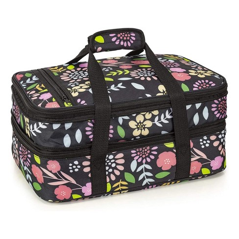 Vp Home Reusable Tote Bags For Grocery And Picnic, Black : Target