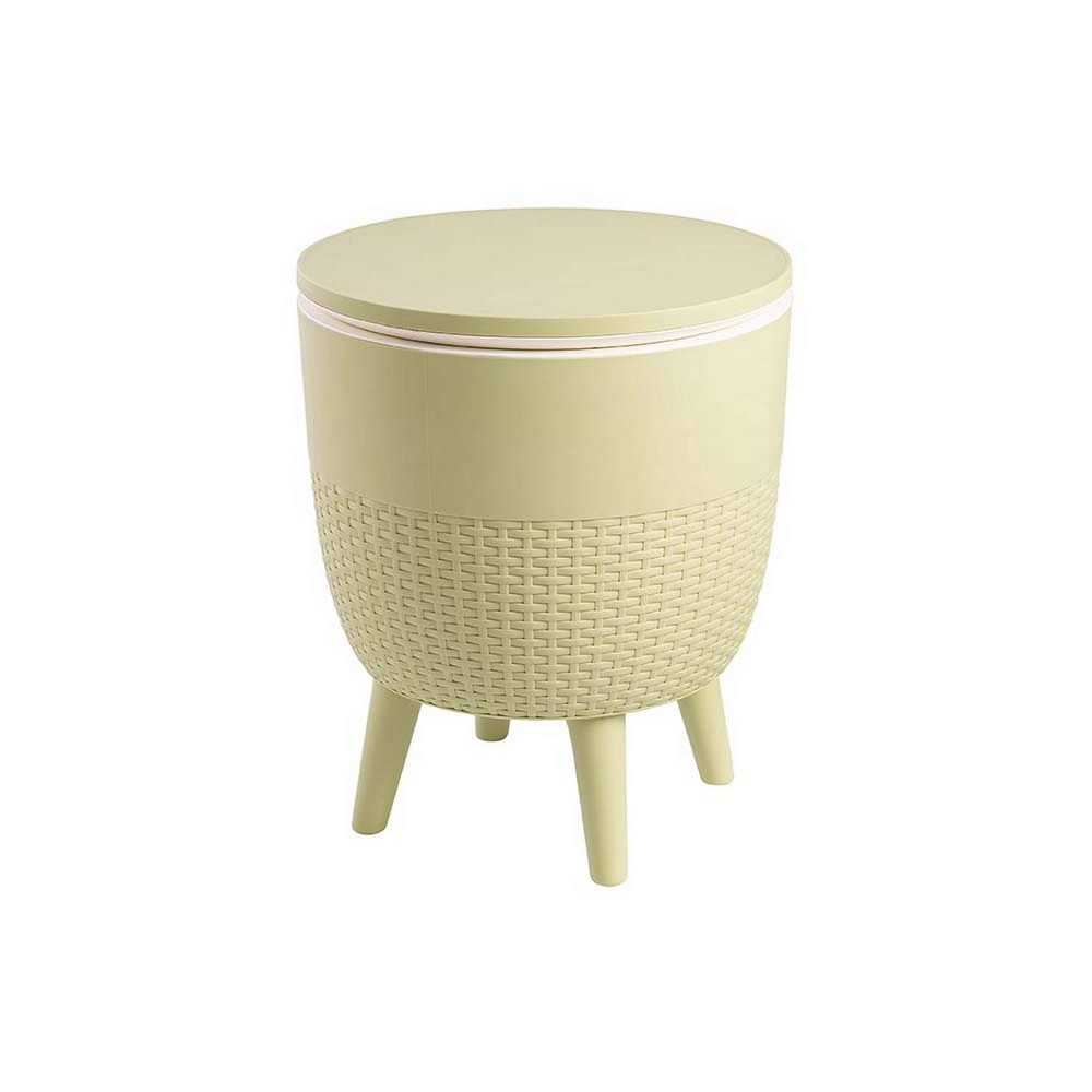 Photos - Other Furniture Lagoon Cancun 2-In-1 Outdoor Side Table Wasabi Green 