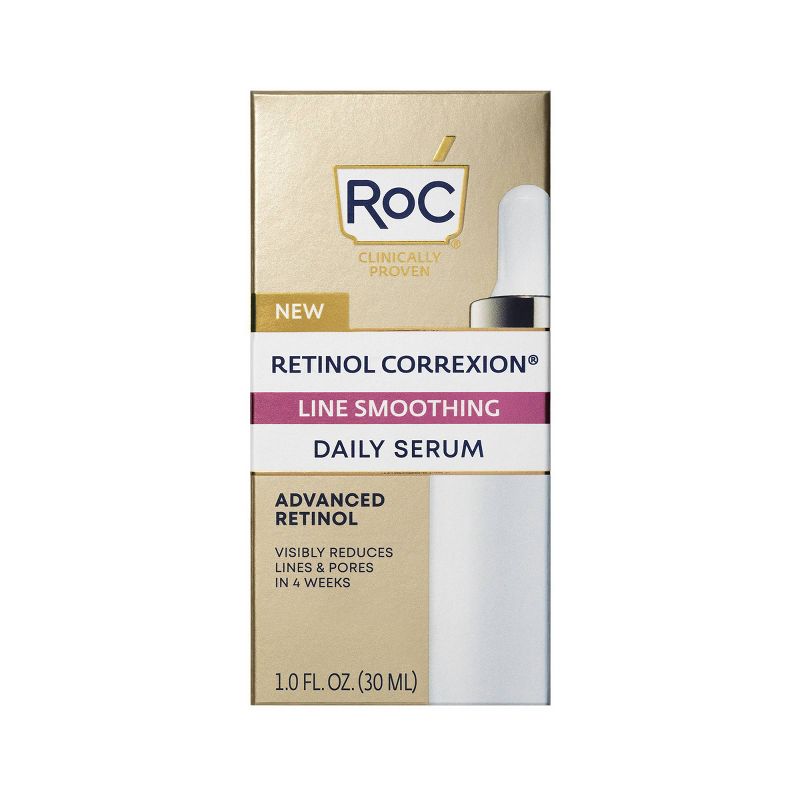 RoC Retinol Retinol Face Serum Anti-Wrinkle + Firming Treatment - 1.0 fl oz, 3 of 9