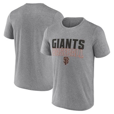 MLB San Francisco Giants Men's Gray Athletic T-Shirt