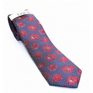 bar III Mens Defrozed Floral Self-tied Necktie - 1 of 1