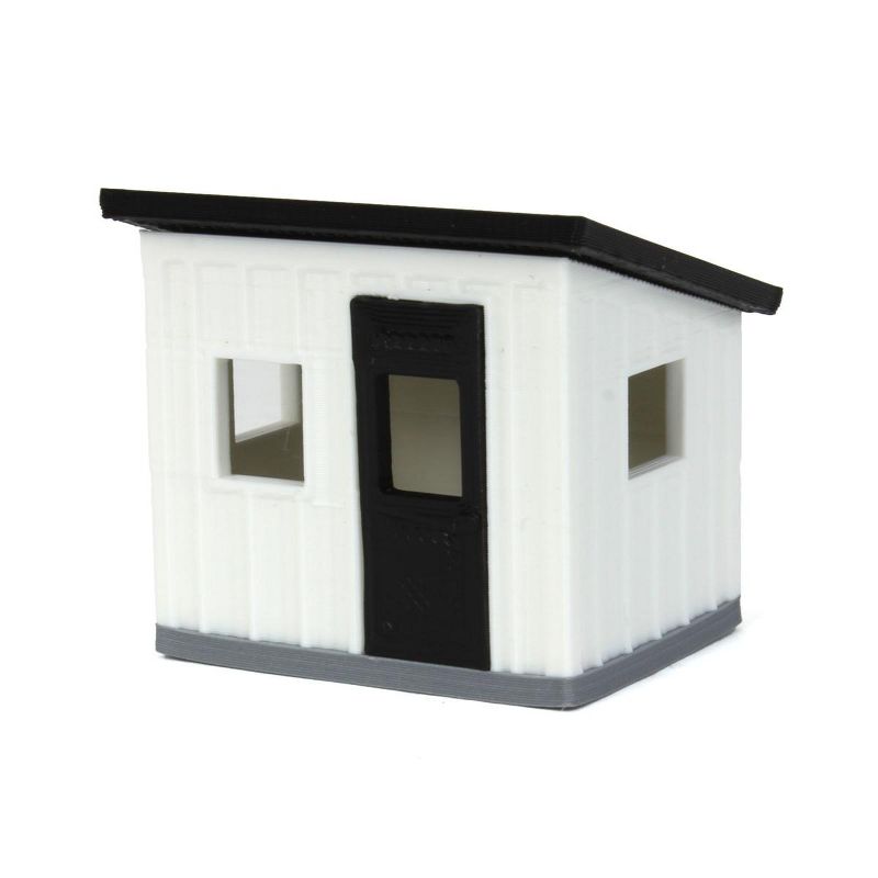 1/64 Black/White Chicken Coop Shed, 3D Printed Farm Model RW-46, 1 of 6