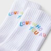 Women's Icon Cushioned Ribbed 2pk Mid Crew Socks - 4-10 - 3 of 3