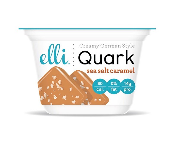Elli Quark Sea Salt Caramel Yogurt - 6oz