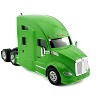 Kenworth T680 Sleeper Cab Lime Green 1/87 (HO) Scale Plastic Model Car by HO Logistics - 2 of 4